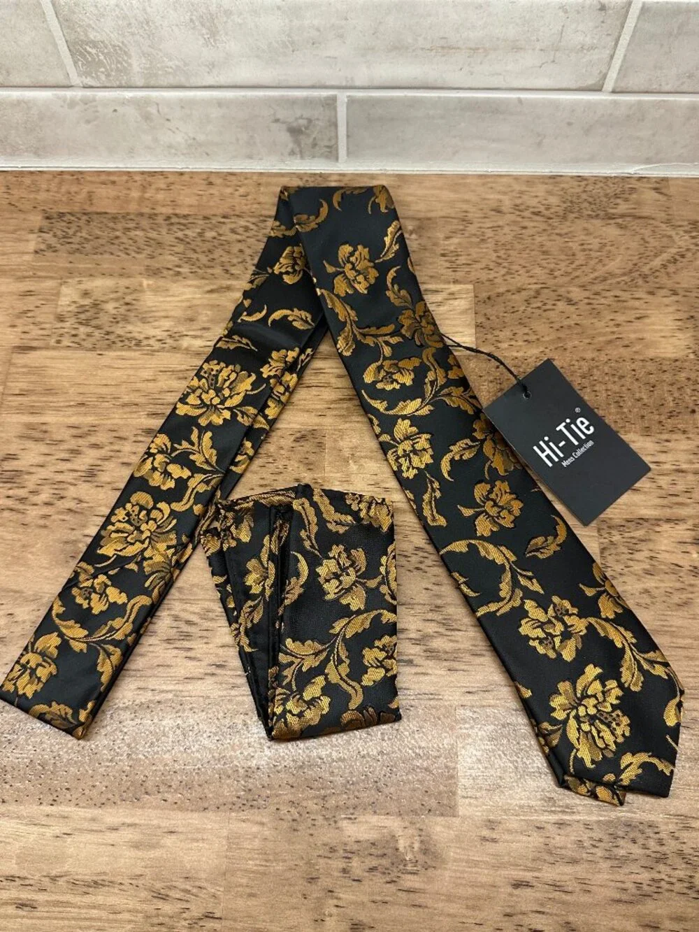 Hi-Tie Boys‎ Floral Pattern Necktie Set
